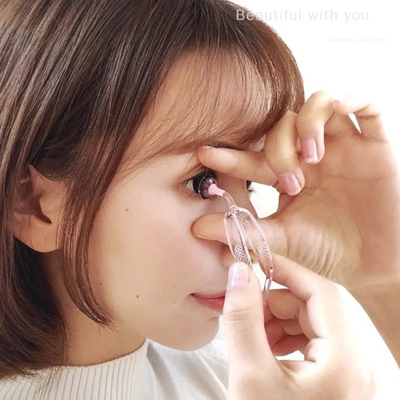 

Contact Lenses Care Set Soft Silicone Tip Tweezer Spoon Suction Stick Case