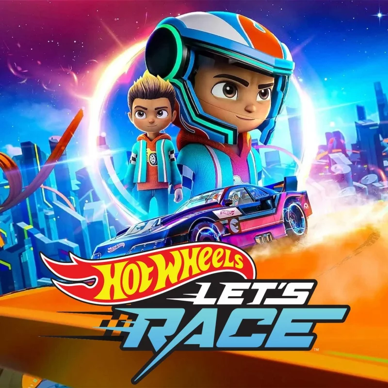 

Hot Wheels Alloy Car Model Toy Car Model Let'S Race Animation Same Model C4982 Monteracer Rapid Pulse Children'S Toy Gifts