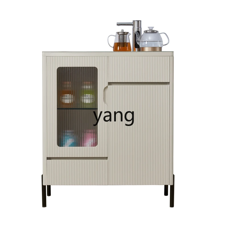 

YHM modern light luxury solid wood high-end household living room integrated water dispenser