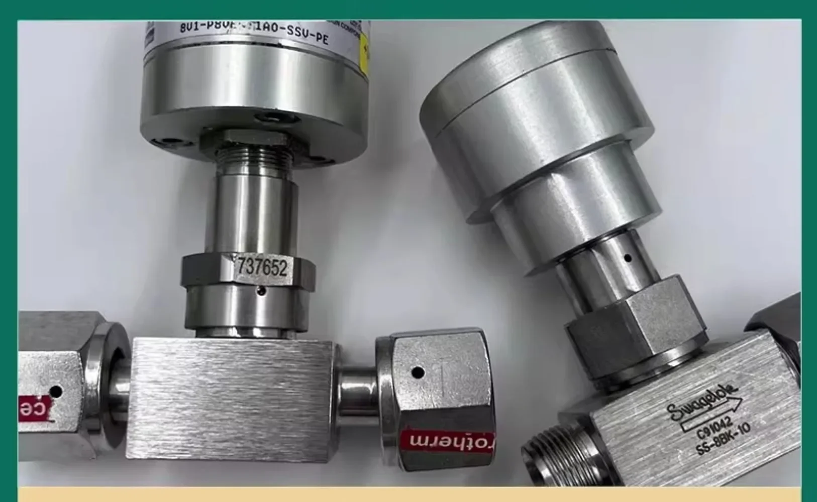 SS-8BK-10/SS-4BK-1C/SS-4BK-1 Bellows Pneumatic Diaphragm Valve