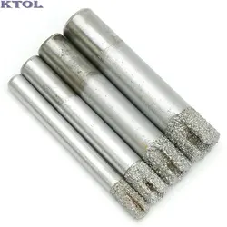6-12mm Brazing Diamond Router Engraving Cutters Flat-Bottom Milling Bit Slot Cutting Tool CNC Straight Groove Endmill for Stone