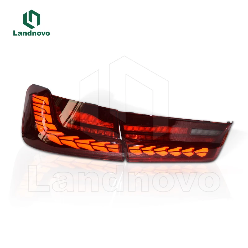 New Design Tail light For  3 Series G20 Dragon Scale Style Led Tail Light Rear Lamp sequential Dynamic Light