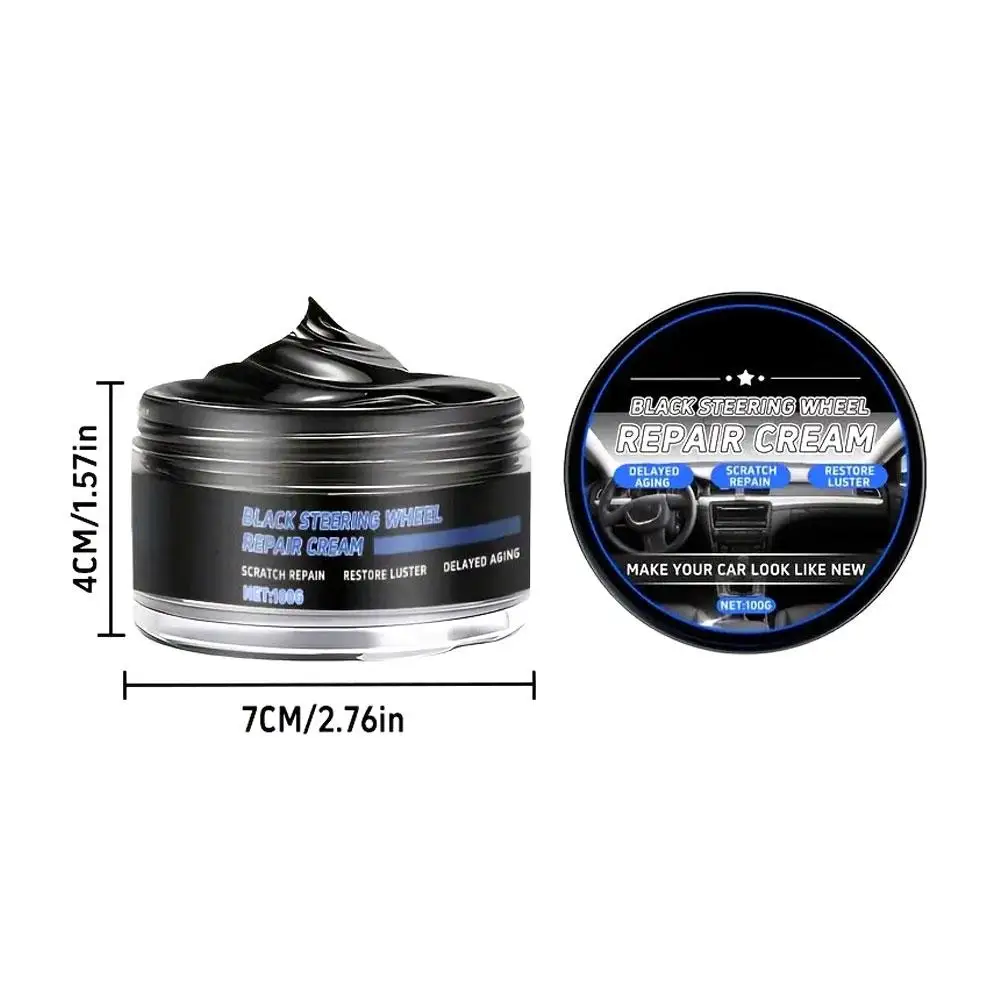 

ABS Plastic Restorer Paste for Fading Scratches UV Protection Color Repair Matte Glossy Finish Anti Oxidation Wear Resistant