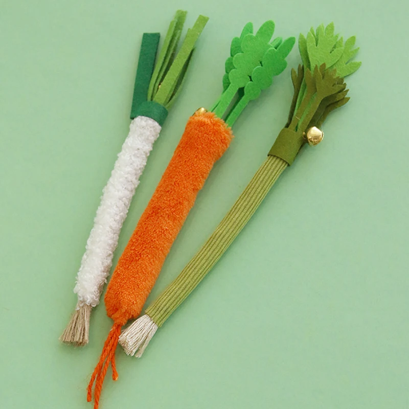 3PCS Interactive Cat Teaser Toy Relief Training Cat Stick Toys Bite Resistant Kitten Teeth Cleaning Cat Toy