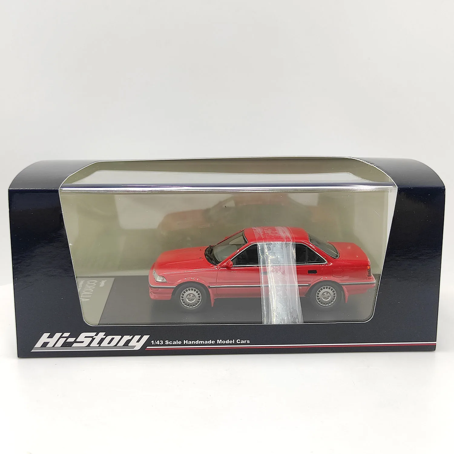 Hi-Story – modèle de voiture en résine, échelle 1:43, Toyota Corolla GT 1987, jouet à collectionner, cadeau, affichage Souvenir, ornement