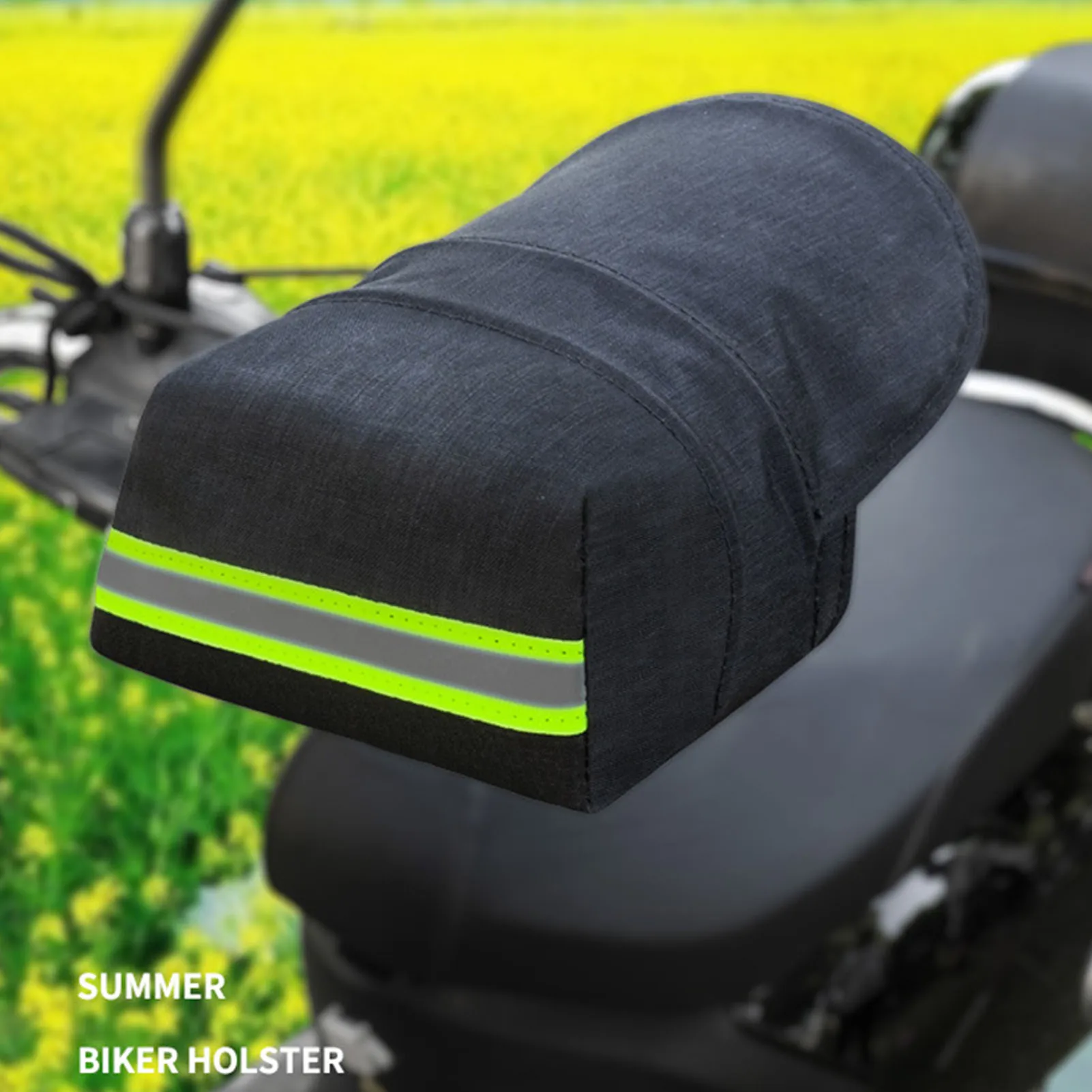 Guantes impermeables con agarre para manillar de scooter eléctrico