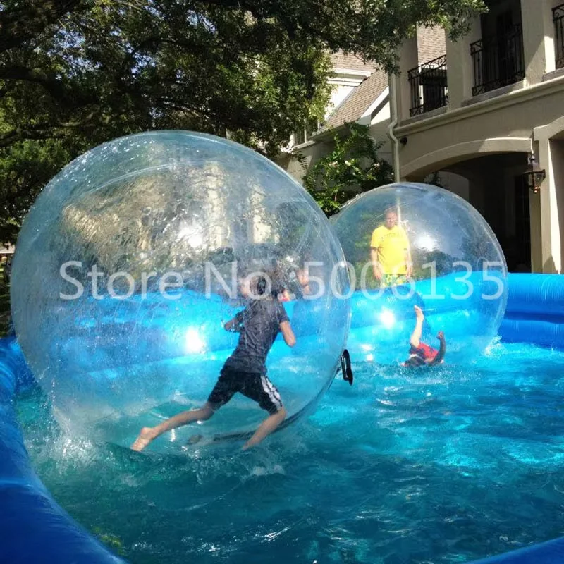 2m de diâmetro claro inflável água bola hamster humano bola caminhada inflável esportes aquáticos zorb bolas bola água bolas dança