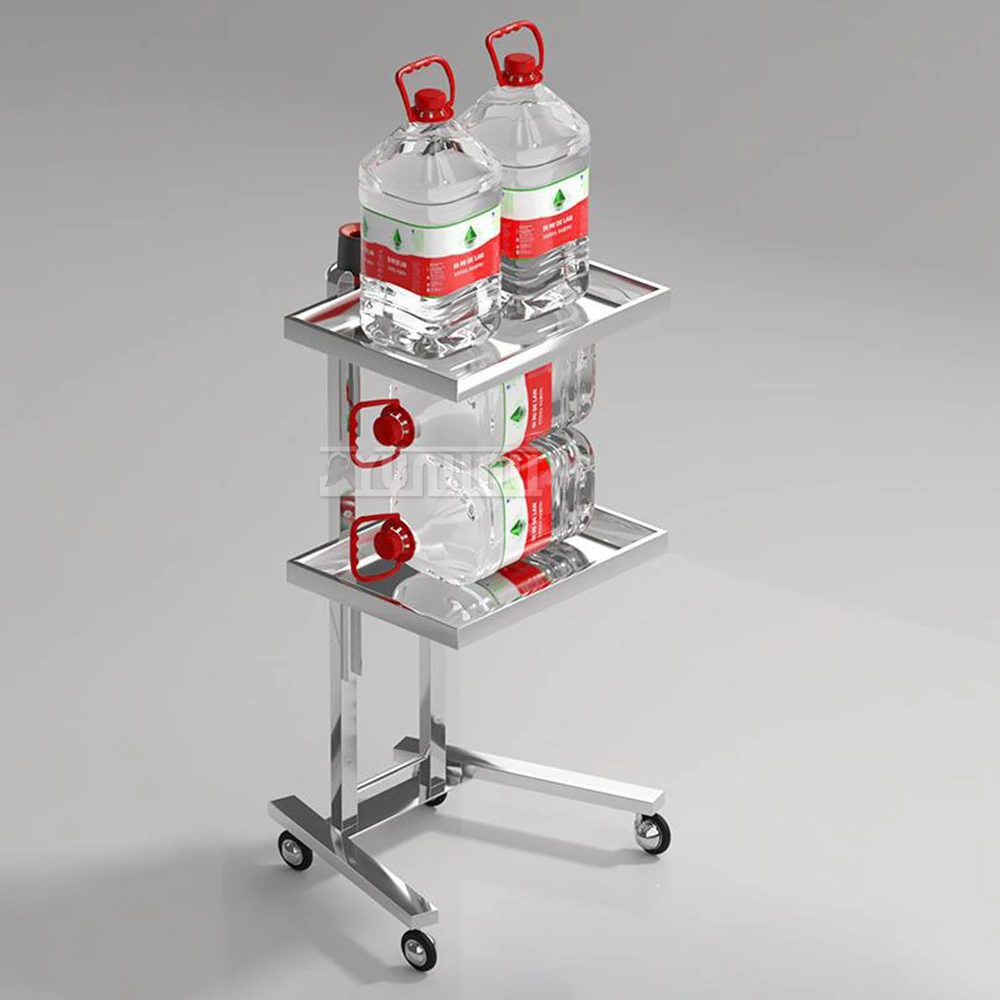 

SS304 Beauty Cart Trolley Storage Rack Wheel Barber Shop Nail Salon Special Tool Cart Snack Storage Rack Bar Cart