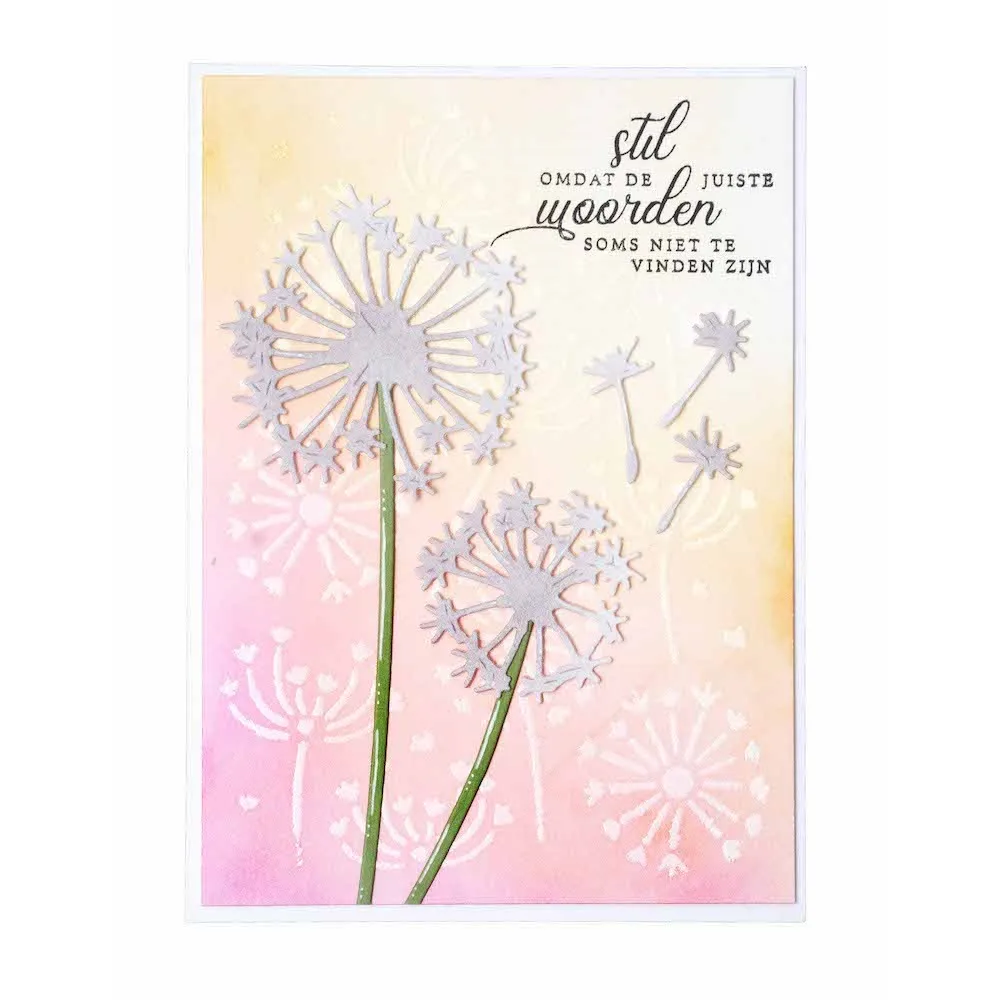 Dandelion Essentials Stencil And Dies New Arrival 2026 Scrapbook Diary Decoration Stencil Embossing Template DIY Greeting Card