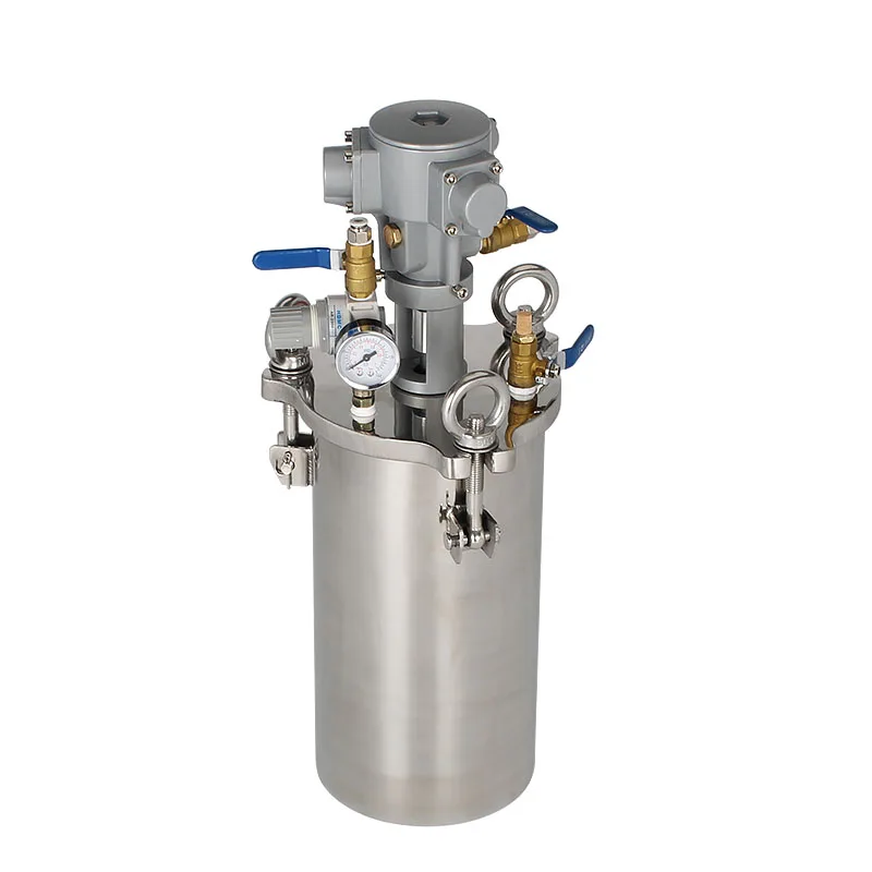 3L Stainless Steel Pressure Vessel Fermenter Tank With Mixer Agitator Stirrers For Farm Industries