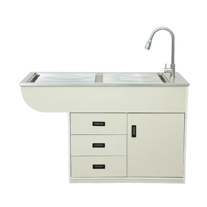 2026 Veterinary Surgery Table Dry Frame Pet Animal Disposal Table Veterinary Examination Table for Animal Care and Supplies