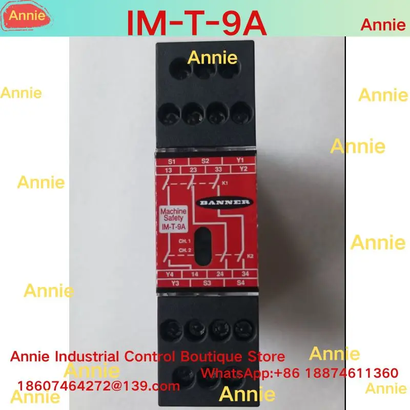 Second-hand test OK  Safety relay IM-T-9A