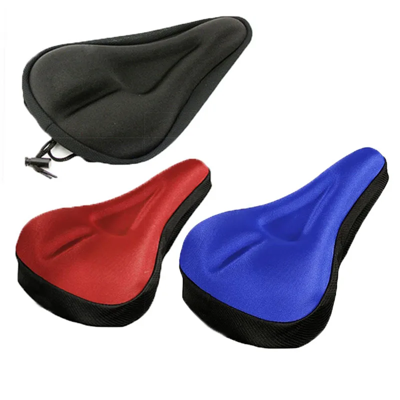 Bicycle Seat Breathable Bicycle Saddle Seat Soft Thickened Mountain Bike Bicycle Seat Cushion Cycling Gel Pad Cushion Cover