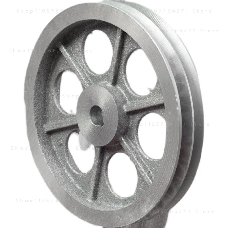 Diameter 280/300/320mm A2 Triangular Belt Wheel Type A Double Groove Outside Cast Iron Motor Belt Disk Motor Accessories