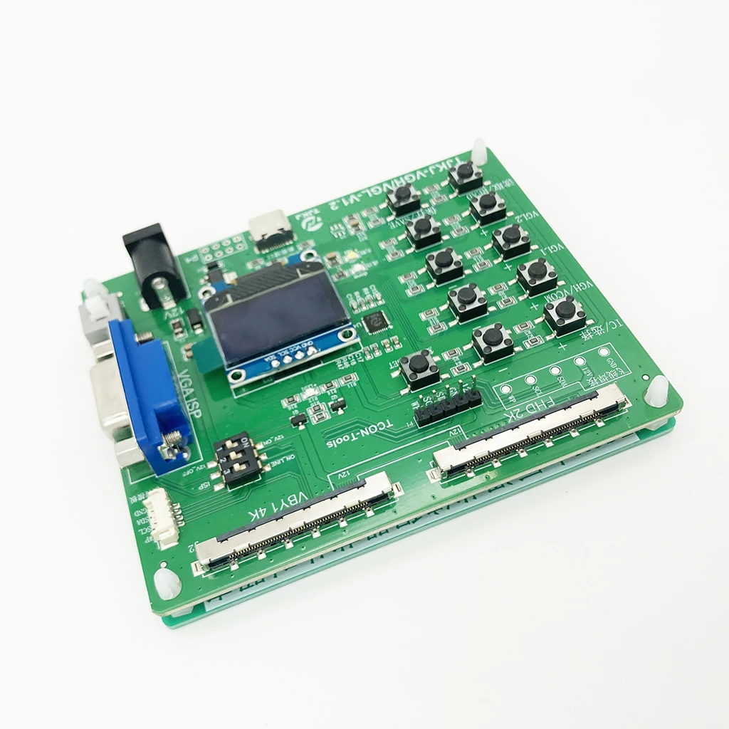 Tcon VGH VGL Vcom Voltage Regulation Programmer TV repair tools TV maintenance  Programmer adapter LED Screen Panel Display Tool