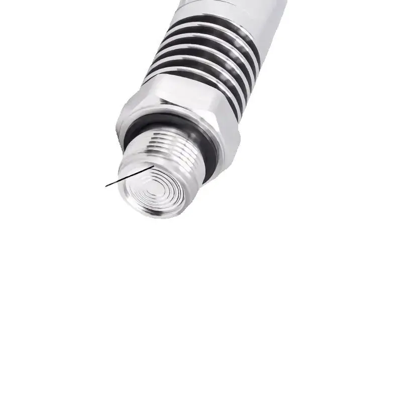 High temperature resistant flat membrane pressure transmitter Sanitary diaphragm flush membrane pressure sensor M20 * 1.5