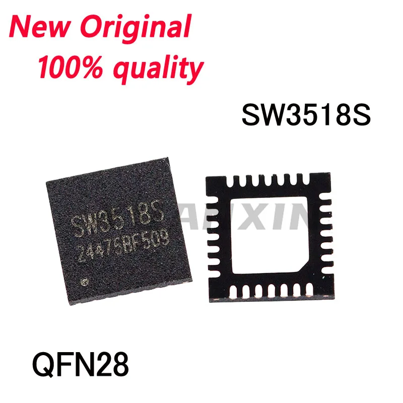 5-10/PCS New Original SW3518S QFN28 Multi-protocol bidirectional PD fast charge chip supports A+C port 100W In Stock