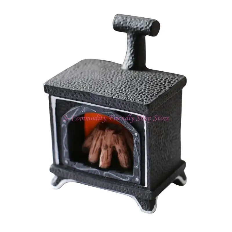 85ae 1:12 Dollhouse Miniature Furniture Mini Hoe/Straw Bales/Firewood/Toy Toy