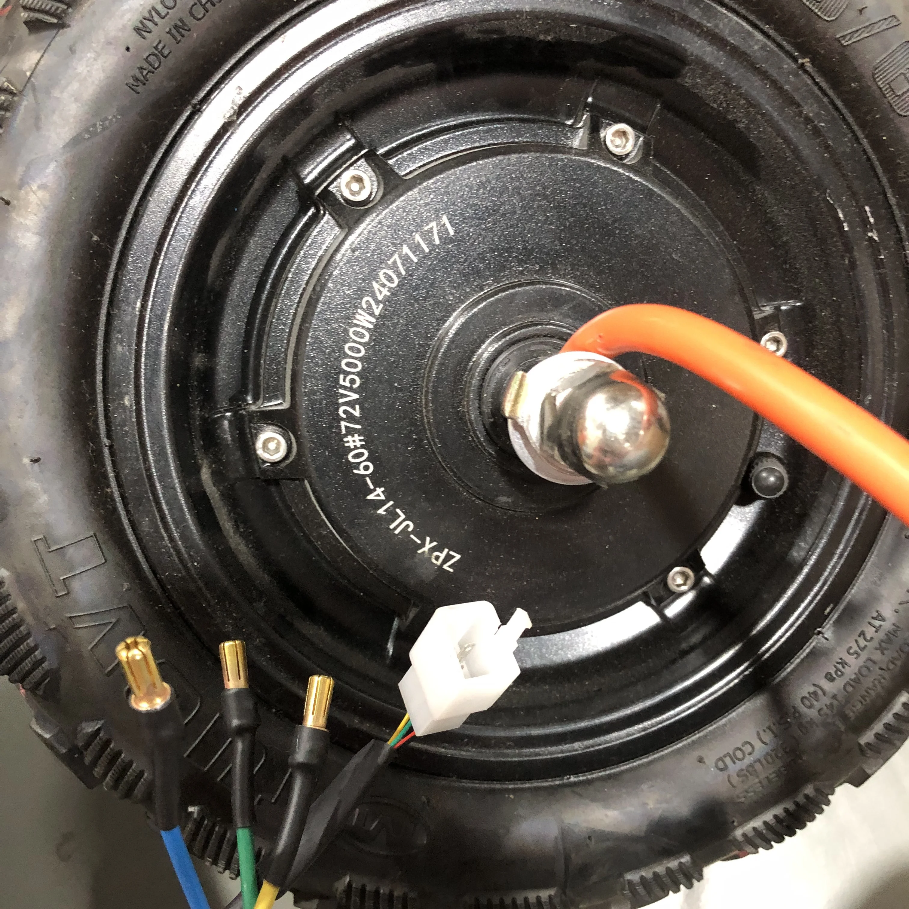 60V 5000W Brushless Hub Motor - มอเตอร์ฮับไร้แปรงถ่าน 60 มม. กำลังไฟ 4000W 5000W