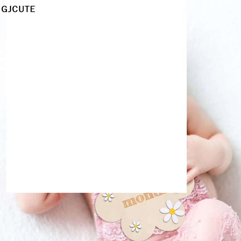 

Деревянные карточки для ежемесячных фотосессий новорожденных с цветами, двусторонние, с номерами месяцев, для девочек и мальчиков, реквизит для фотосъемки новорожденных