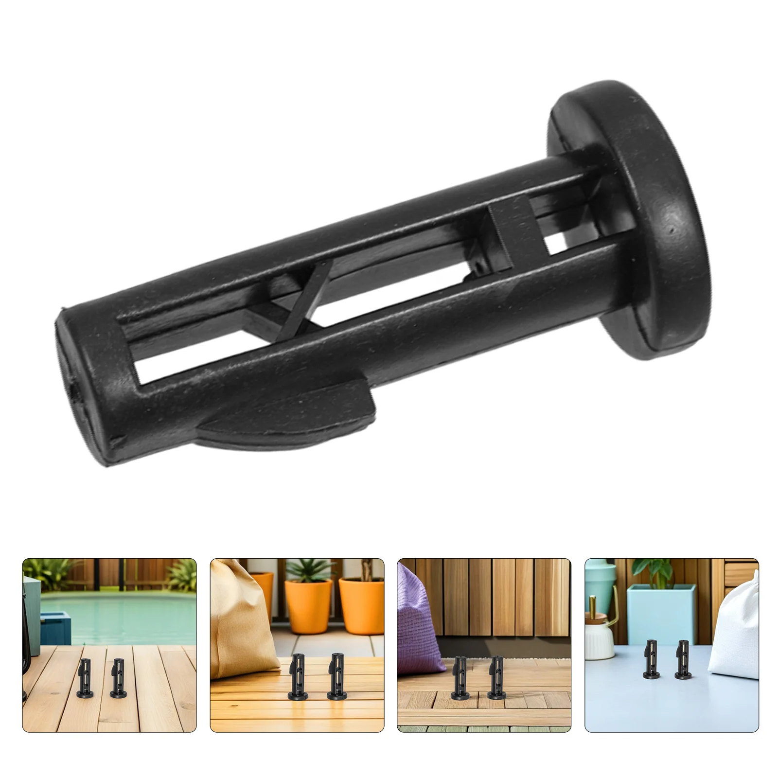 

12Pcs Trash Can Lid Plug Latch Plastic Clips Outdoor Garbage Bin Lid Lock Replacement Accessories 240L Wheeled Trash Can Parts