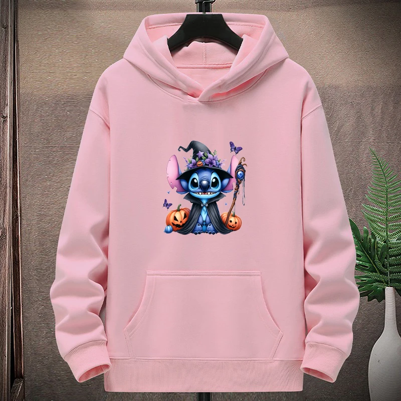 

Карнавальный свитер для родителей и детей на Хэллоуин Disney 2025, спортивная толстовка с капюшоном Лиги злодея, семейная одежда