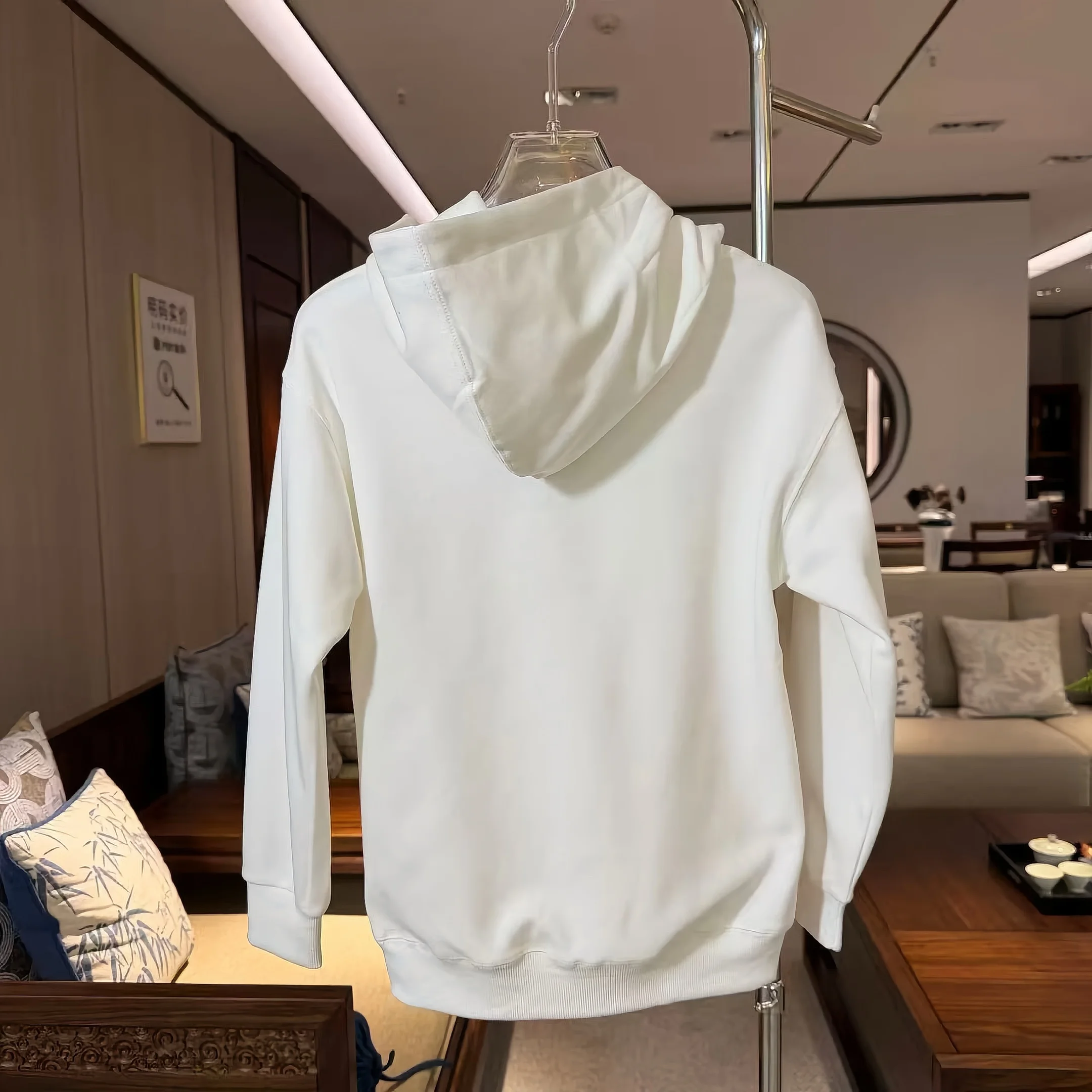 2025 جديد فضفاض عادية مقنع كم طويل البلوز الخريف الشتاء موضة شخصية تنوعا عادية الدافئة هوديي للرجال