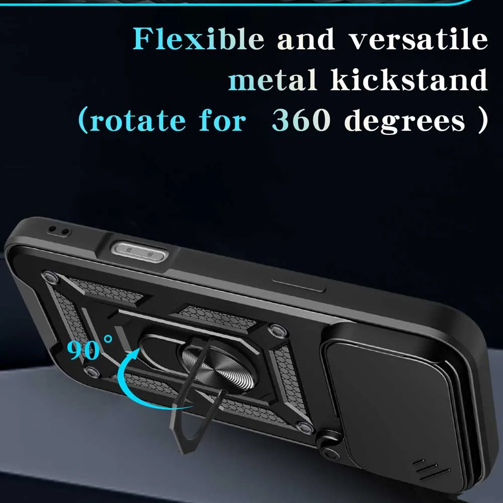 Shockproof Armor Case For iPhone 17 Pro Max Car Holder Phone Cover for iPhone 17Pro 17Air Camera Lens Protection Fundas view 4