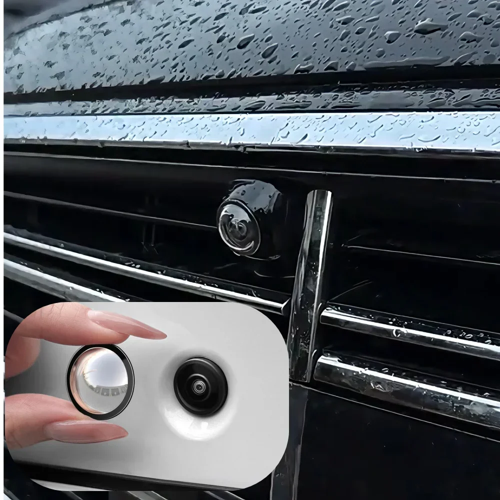 Car Front Rear Camera Protective Cover Dustproof Waterproof Anti-Gravel HD Transparent 360° Lens Protector