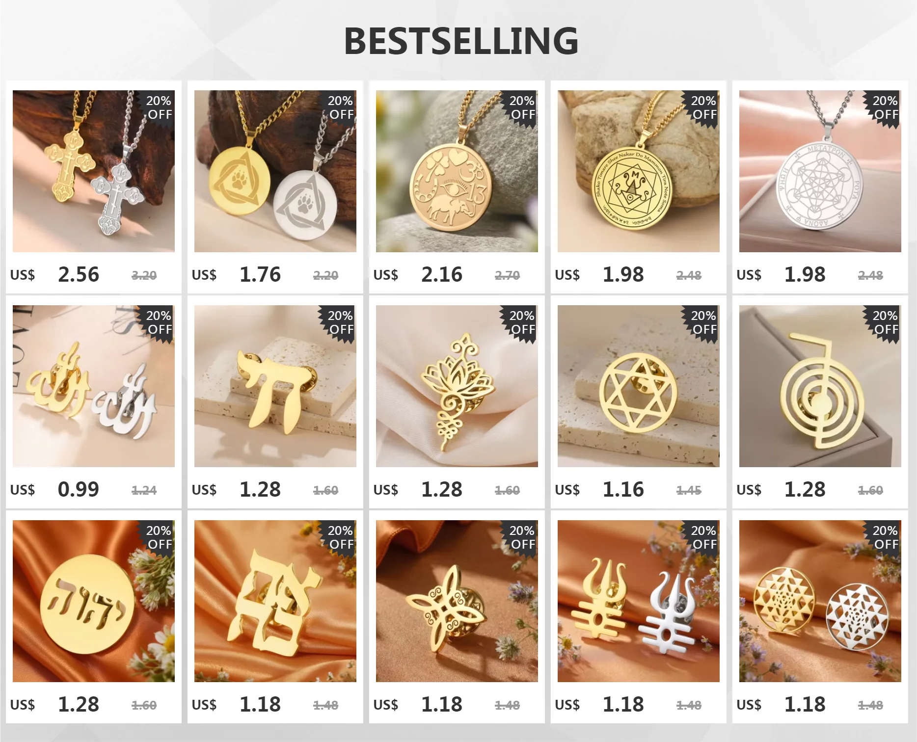 Dawapara Pentagramm von Saturn Jupiter Anhänger Halsketten Männer/Frauen Edelstahl Schmuck Schutz Amulett Schlüssel von Solomon Seal – Detail 1