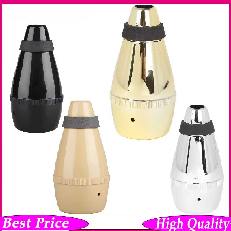 Plastic Straight Trumpet Mute – Sound Silencer for Quiet Practice, Beginner-Friendly Brass Mute Accessory for Trumpet