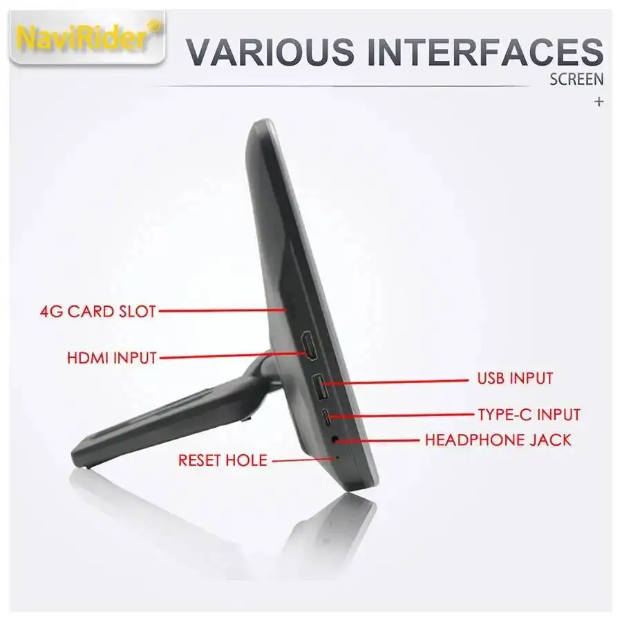 Android Touch Screen Car Headrest Monitor For BMW X5 X6 X7 Rear Seat Entertainment TV HDMI Multimedia Video Player Plug And Play view 2