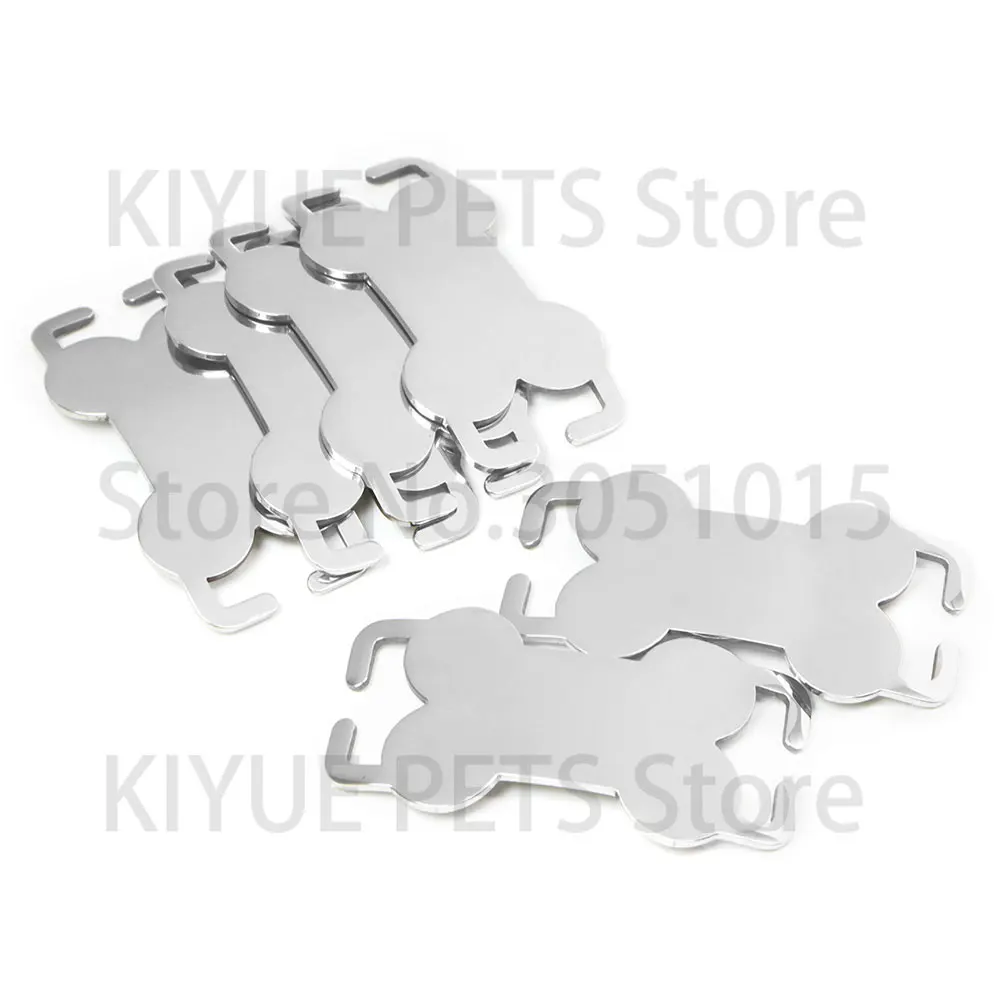 Etiquetas personalizadas para perro – Metal grabado acero inoxidable - imagen 2