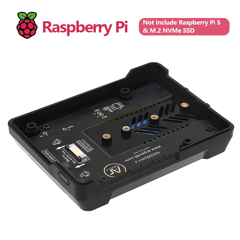 Imagem -02 - Placa de Expansão Argon Neo para Raspberry pi Pcie para M.2 Nvme 2280