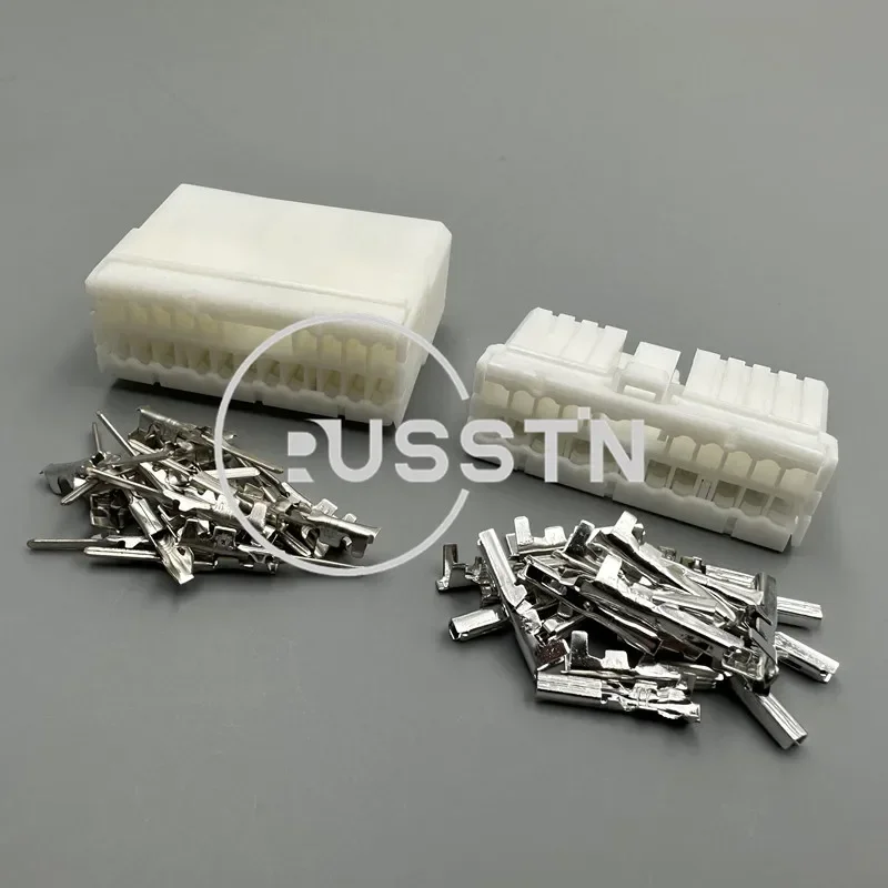 1 Set 20 Pin Electrical Automotive Wiring Harness Connector Cable Socket AC Assembly 174936-1 368511-1
