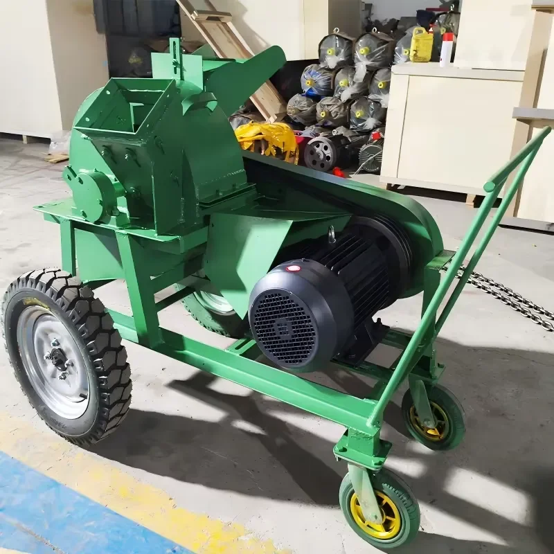 Wood Shredder Orchard Branch Crusher Garden Waste Wood Chipper for Tree Trimming Debris Recycling Heavy Duty Outdoor Use