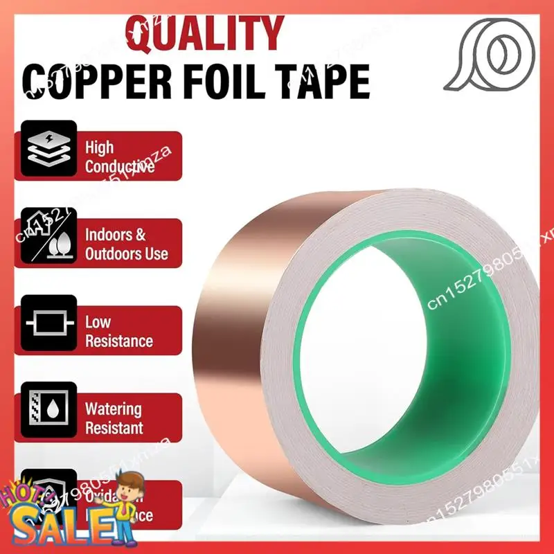 ABCL Copper Tape, Copper Foil Tape, Copper Tape Conductive Adhesive, Copper Foil Tape For Stained Glass Guitar
