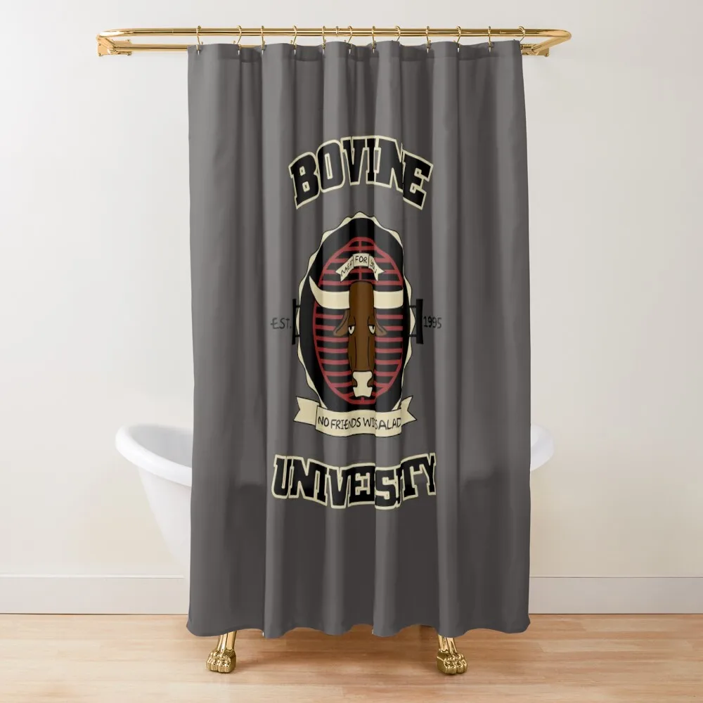 

Bovine University Shower Curtain Bathroom Fabric For Bathrooms Bathtub Shower For Bathrooms Curtain