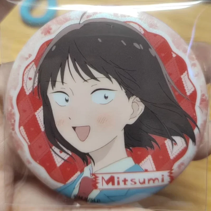 Anime Skip And Loafer Brooches Iwamura Mitsumi Shima Sousuke Tinplate Badge Cosplay Backpack Decoration Gifts