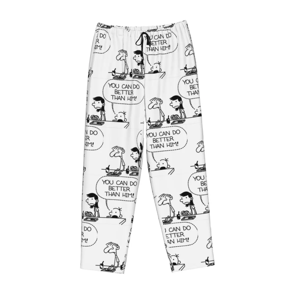 

Дневник слабака на заказ, который можно сделать лучше, чем его, женские пижамные штаны, одежда для сна для отдыха, низ с карманами