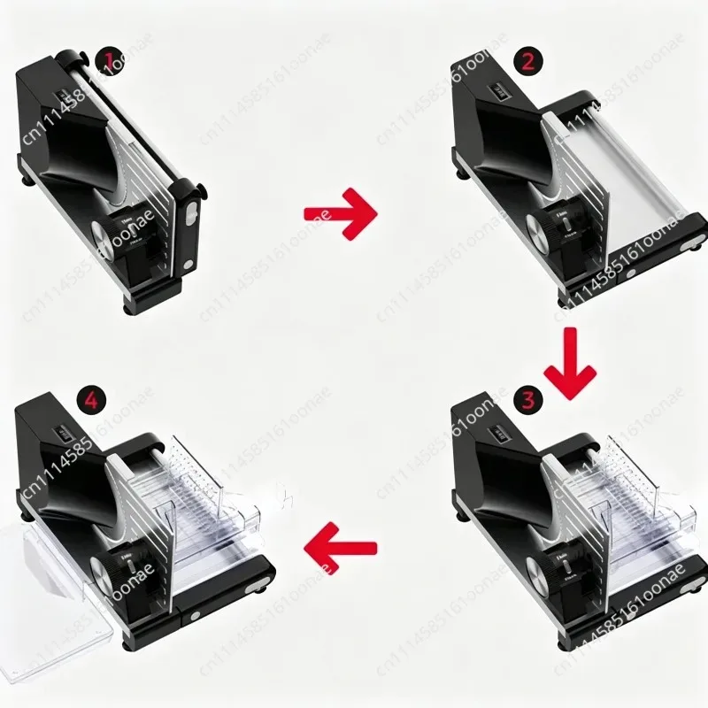 220V/110V Household Electric Slicer Silent Frozen Meat Stainless Steel Meat Slicer Commercial