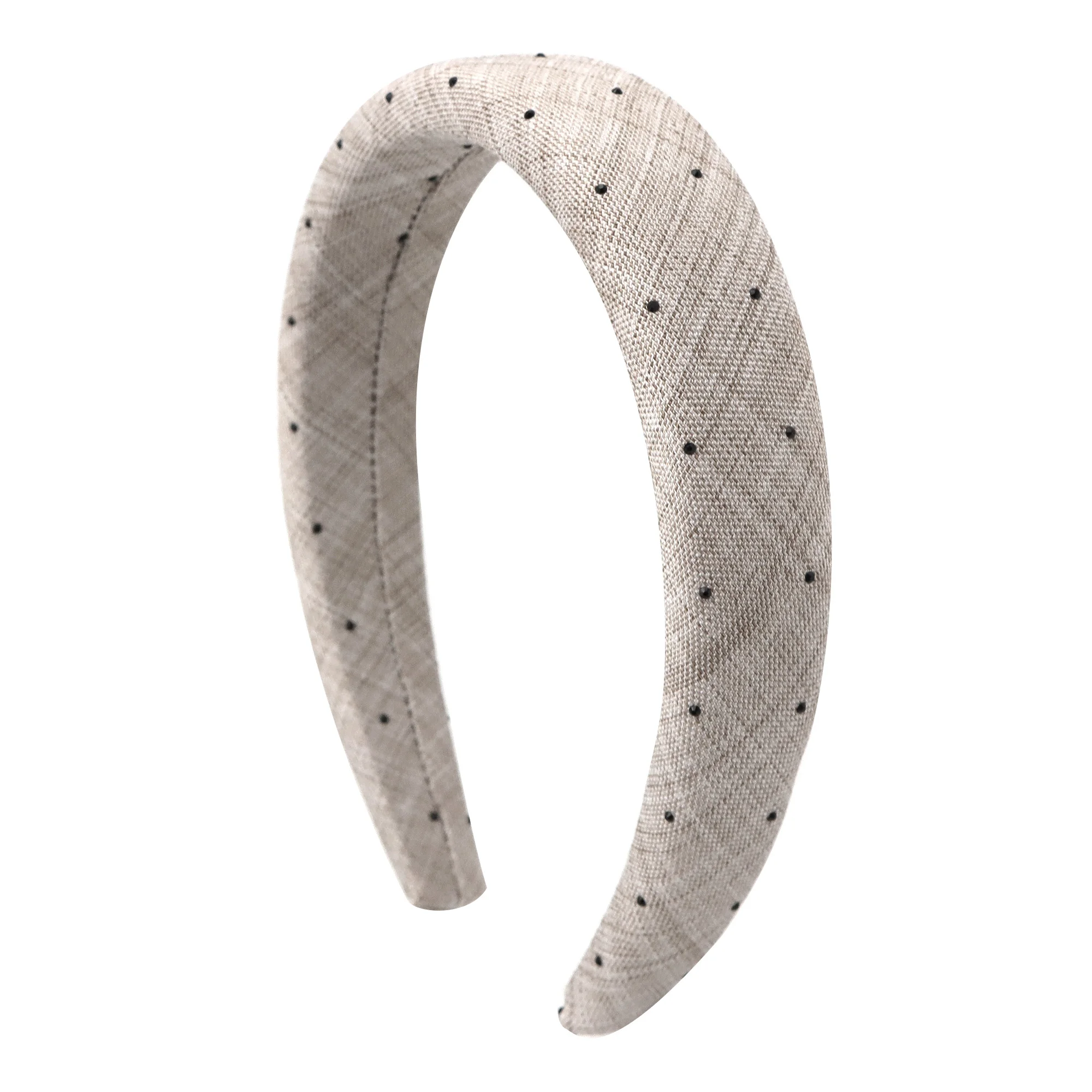 1pc dot plaid Headband, Hair Accessory for Everyday Fashion in Europe And America, Featuring a Easy Yet Sophisticated Style