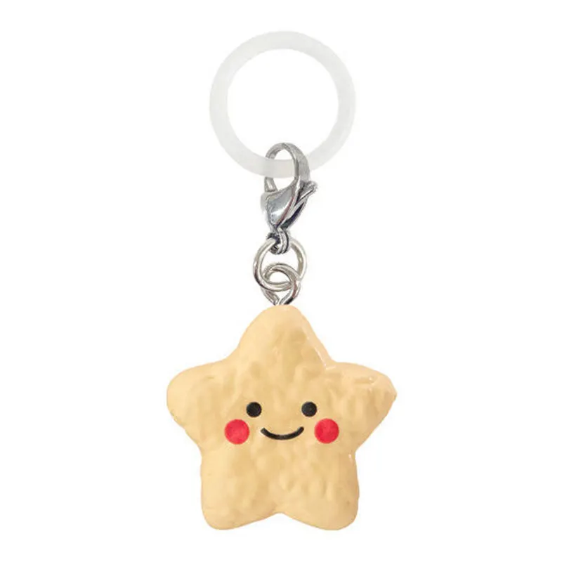 Bandai Gashapon Simulation Bento Food Shaped Charm Series 2 Mini Pendant Umbrella Bag Hanging Ornament Chikuwa Onigiri Broccoli - view 3