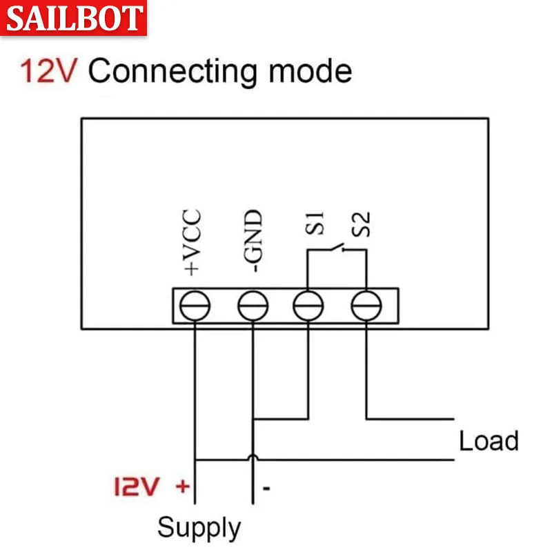 W3230 Mini Digital Temperature Controller 12V 24V 220V Thermostat Regulator Heating Cooling Control Thermoregulator With Sensor