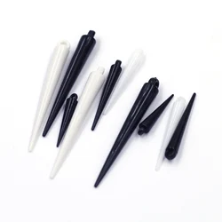 Pendants Spikes Tear Rivet Punk Studs Cone Acrylic For Earring Necklace Charms Jewelry DIY Findings 50Pcs