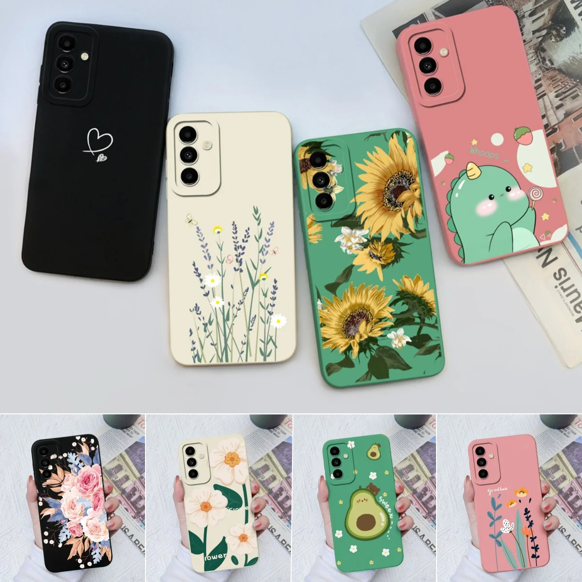 

Для Samsung Galaxy A24 A34 чехол для телефона Love Heart силиконовый чехол против царапин для Samsung A24 4G Shell GalaxyA34 5G Fundas