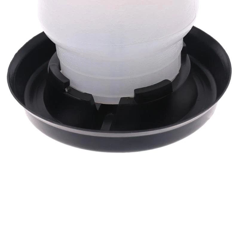 Chick Feeder Waterer แขวนภาชนะพลาสติกสัตว์ปีกสำหรับสัตว์ปีกในครัวเรือน C7AC