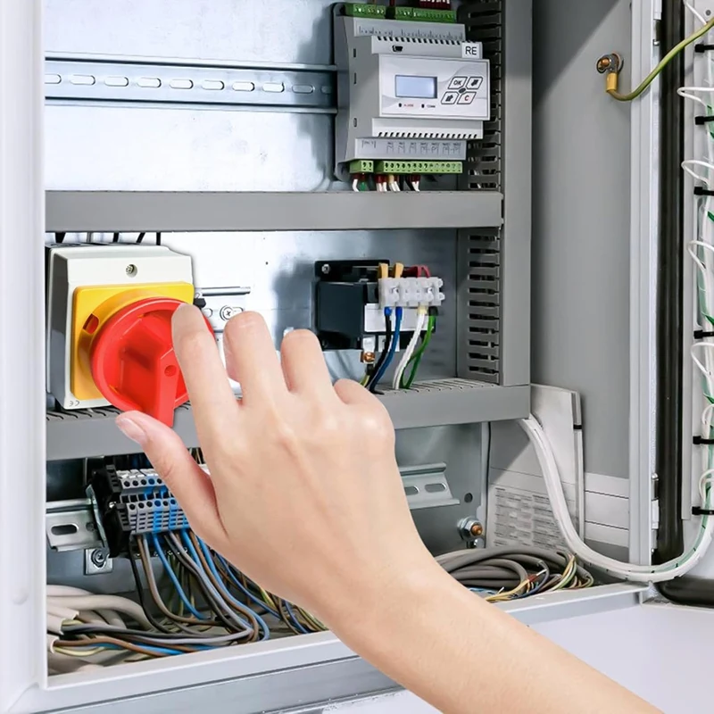 ABPQ-4Pole 25A 440V Электрический IP65 Британский изоляционный переключатель Водонепроницаемый переключатель Вкл. ВЫКЛ. Разъединительные переключатели