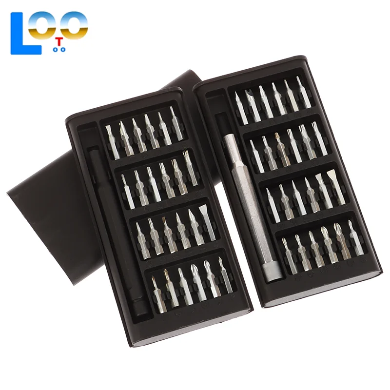 Набор прецизионных магнитных отверток 25 в 1, многофункциональный инструмент для обслуживания телефона, компьютера, прецизионный ремонт электроники