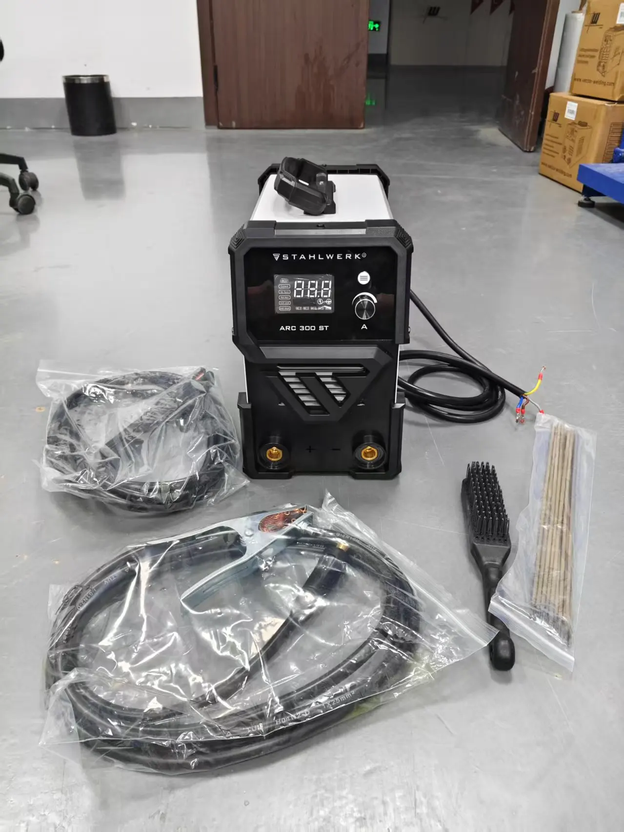 Stahlwerk ARC300 IGBT Module 2in1 Lift TIG Portable Inverter DC Fan Cooled 6.8kVA Welder Machine E7018 Cellulose Rod New